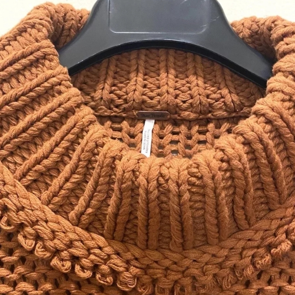 NWT Free People My Only Sunshine Sweater - Picture 2 of 7